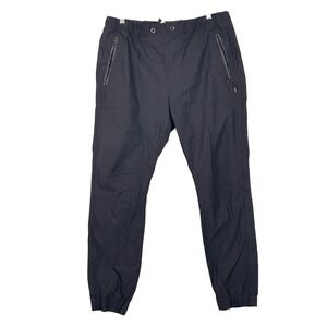 Benjamin Black Jogger Pants Mens XL‎ Nylon Gorpcore Techwear Outdoor Black